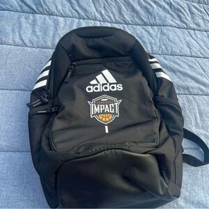 Adidas Black/Neon Green Tennessee Impact Travel Ball Backpack
